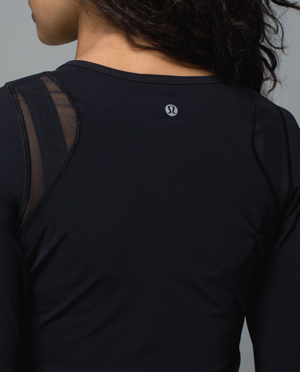 Lululemon Water:  Sun Runner 1/2 Zip - Black