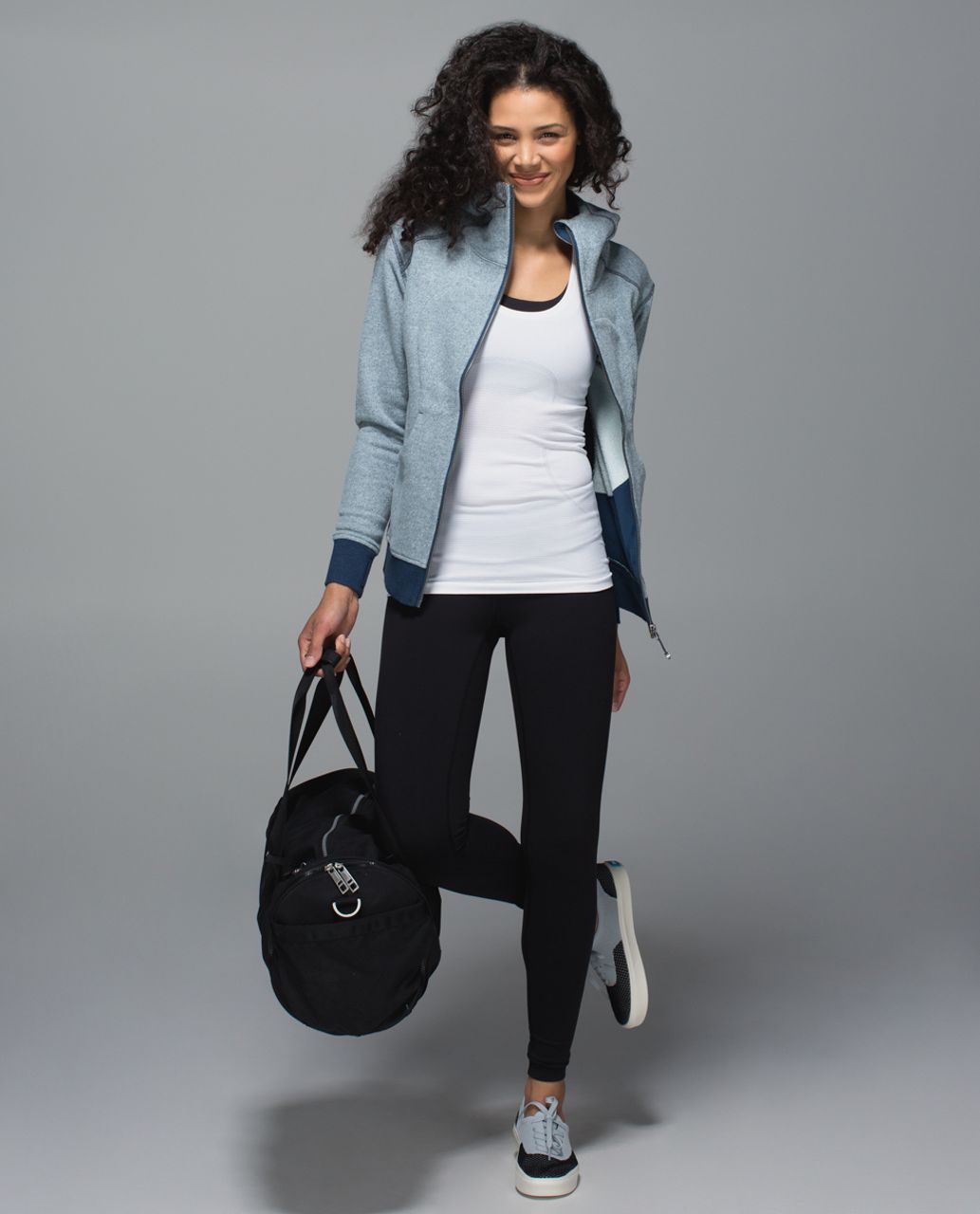 Lululemon On The Daily Hoodie - Heathered Poseidon / Heathered Denim Poseidon