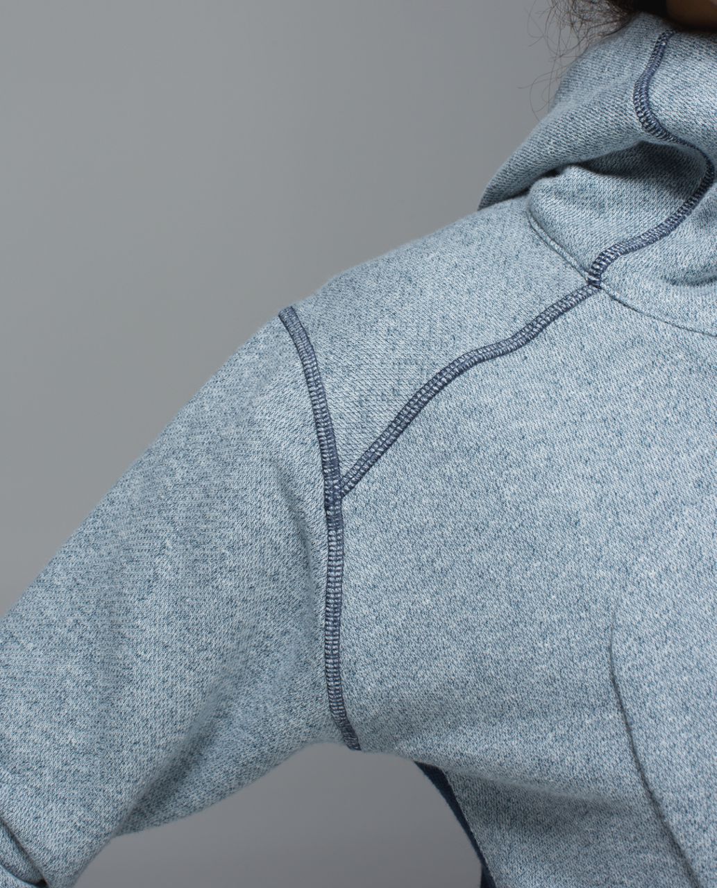 Lululemon On The Daily Hoodie - Heathered Poseidon / Heathered Denim Poseidon