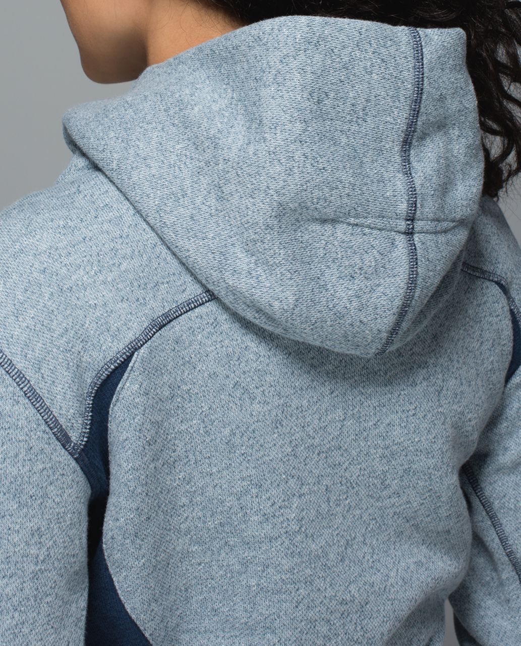 Lululemon On The Daily Hoodie - Heathered Poseidon / Heathered Denim Poseidon