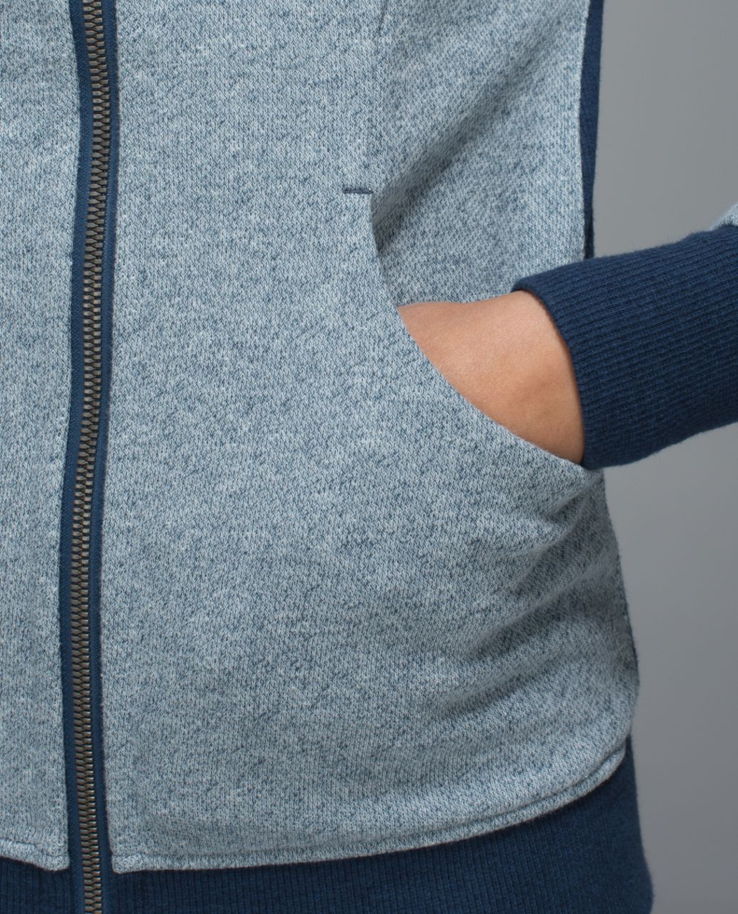 Lululemon On The Daily Hoodie - Heathered Poseidon / Heathered Denim Poseidon