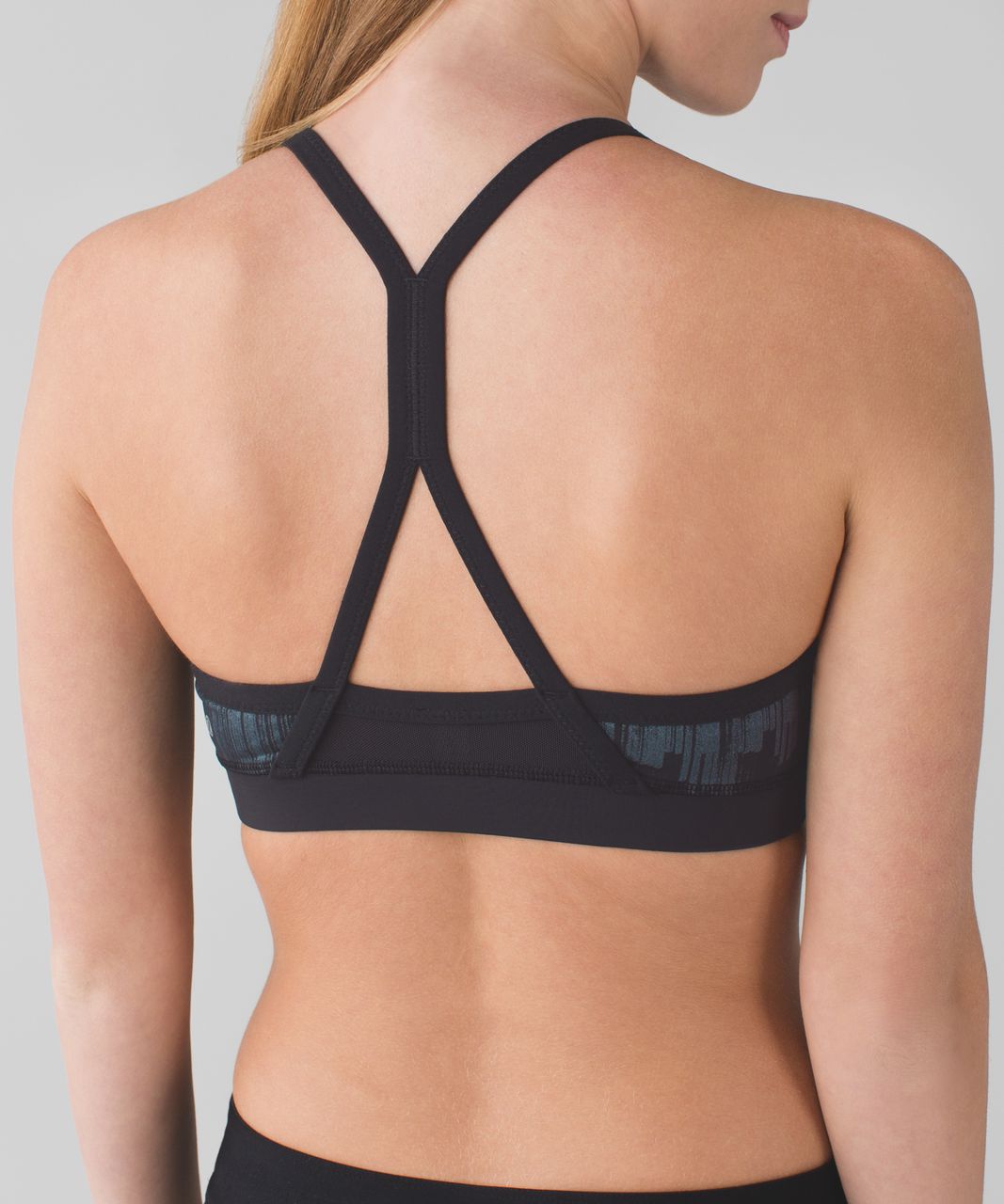 Lululemon All You Need Bra - Scratch Match Black Multi / Black