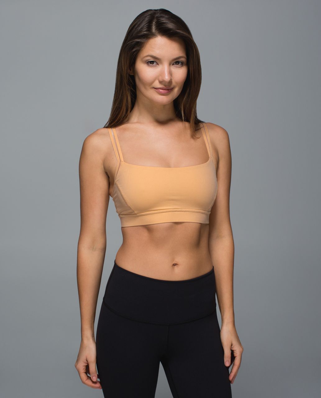 Lululemon Straight Up Bra - Peach Fuzz - lulu fanatics