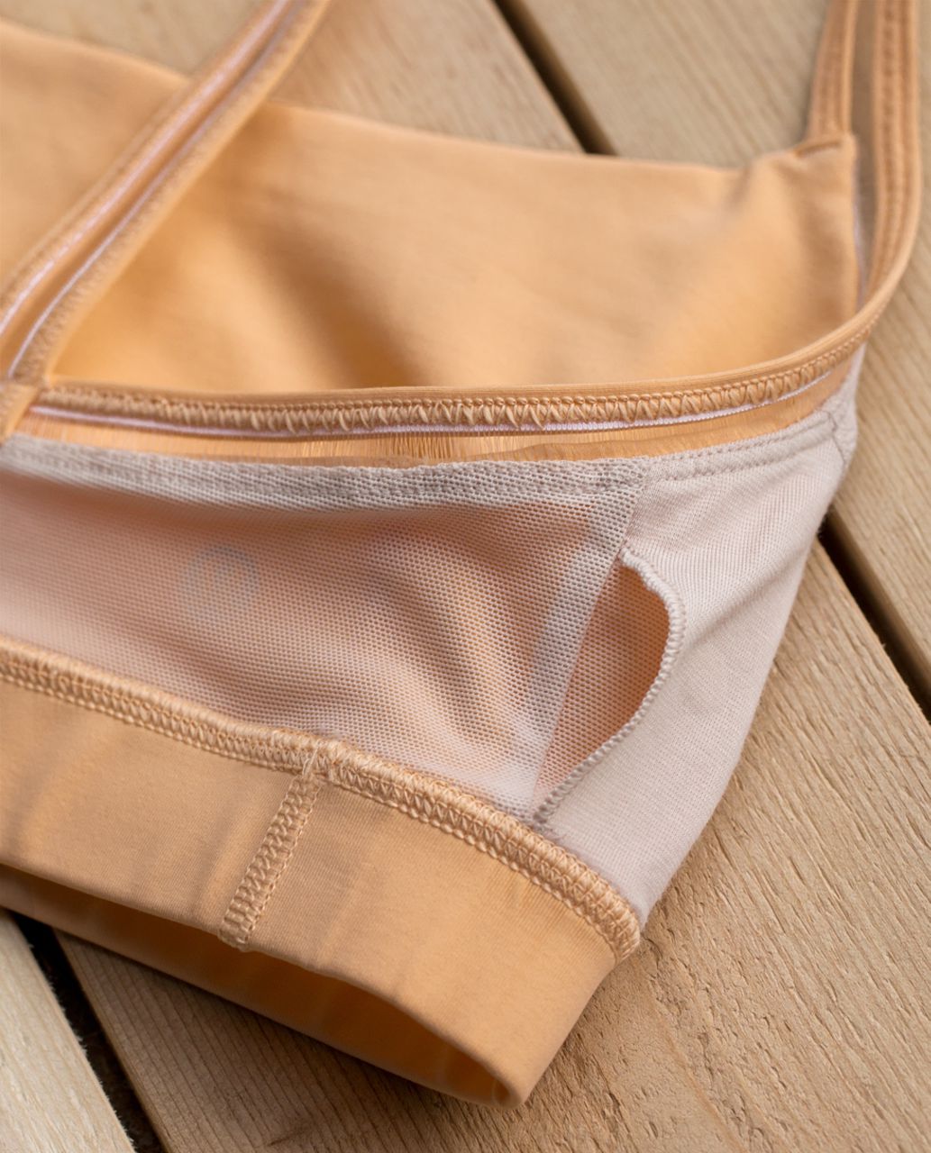 Lululemon Straight Up Bra - Peach Fuzz