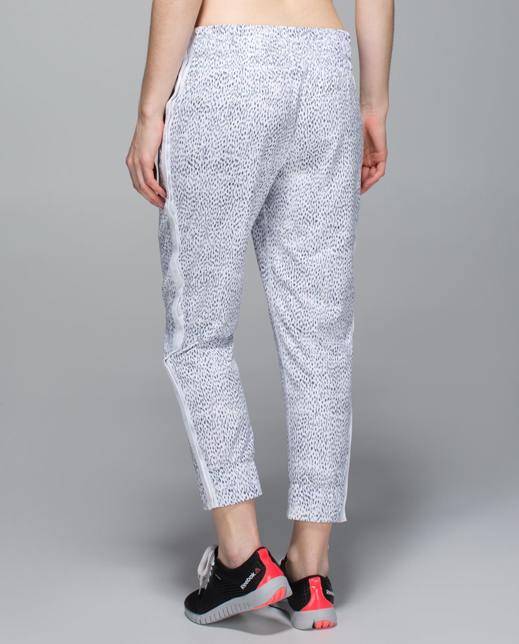 Lululemon Tearaway Pant - Dottie Dash White Black / White