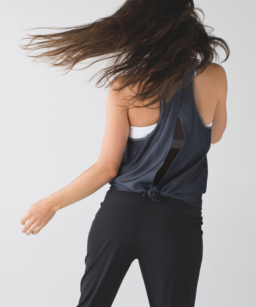 Lululemon All Tied Up Tank *Tencel - Deep Navy