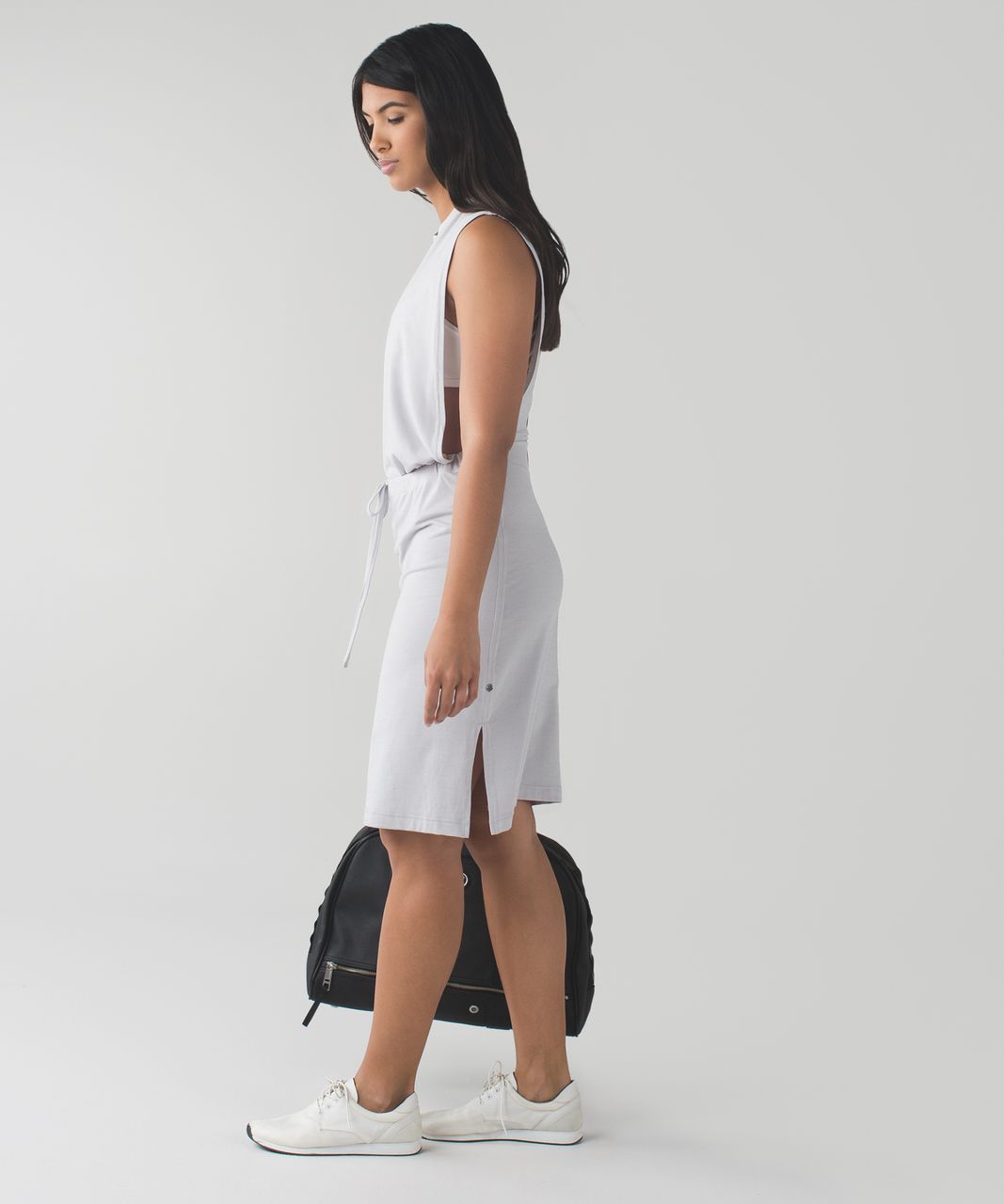 Lululemon Layer Up Dress - Heathered Silver Spoon