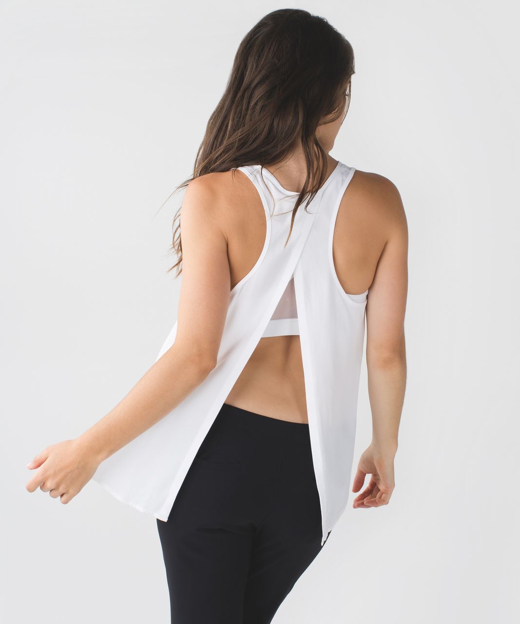 Lululemon All Tied Up Tank *Tencel - White