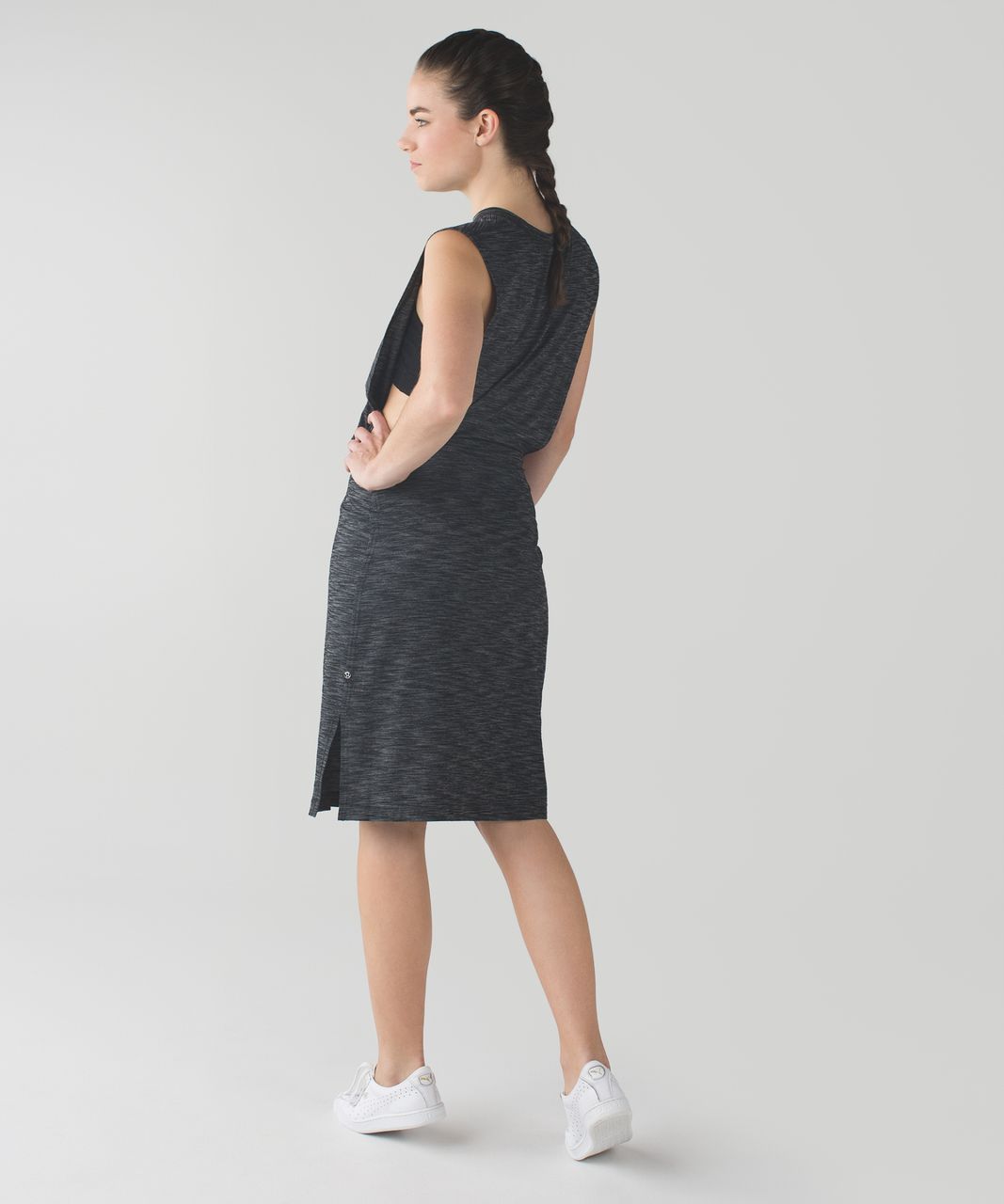 Lululemon Ribbed Modal-Cotton Dress - Cassis - lulu fanatics