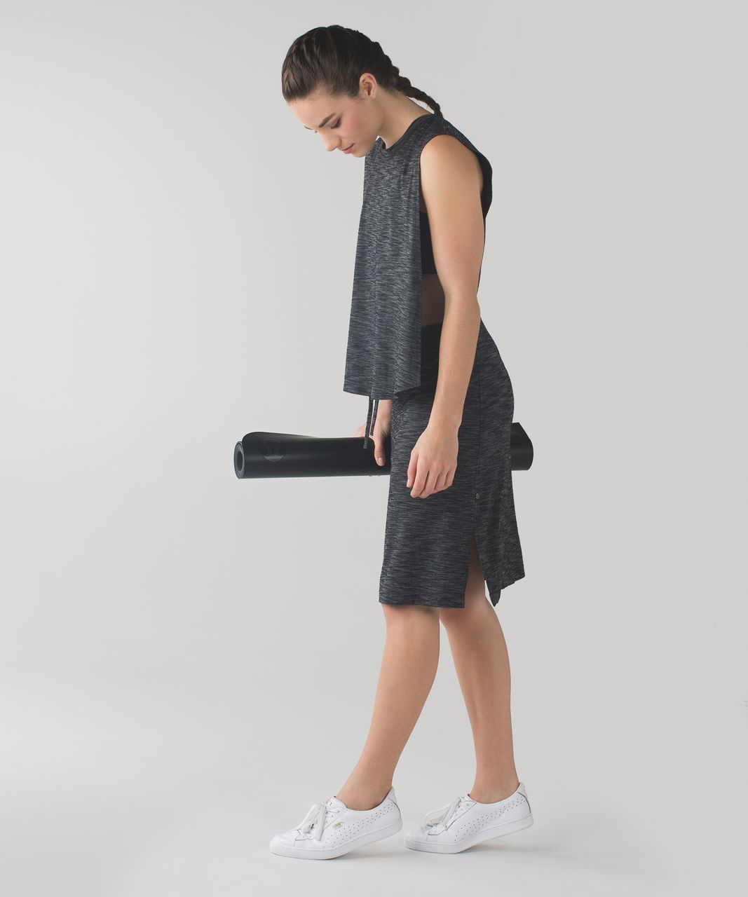 Lululemon Layer Up Dress - Heathered Black