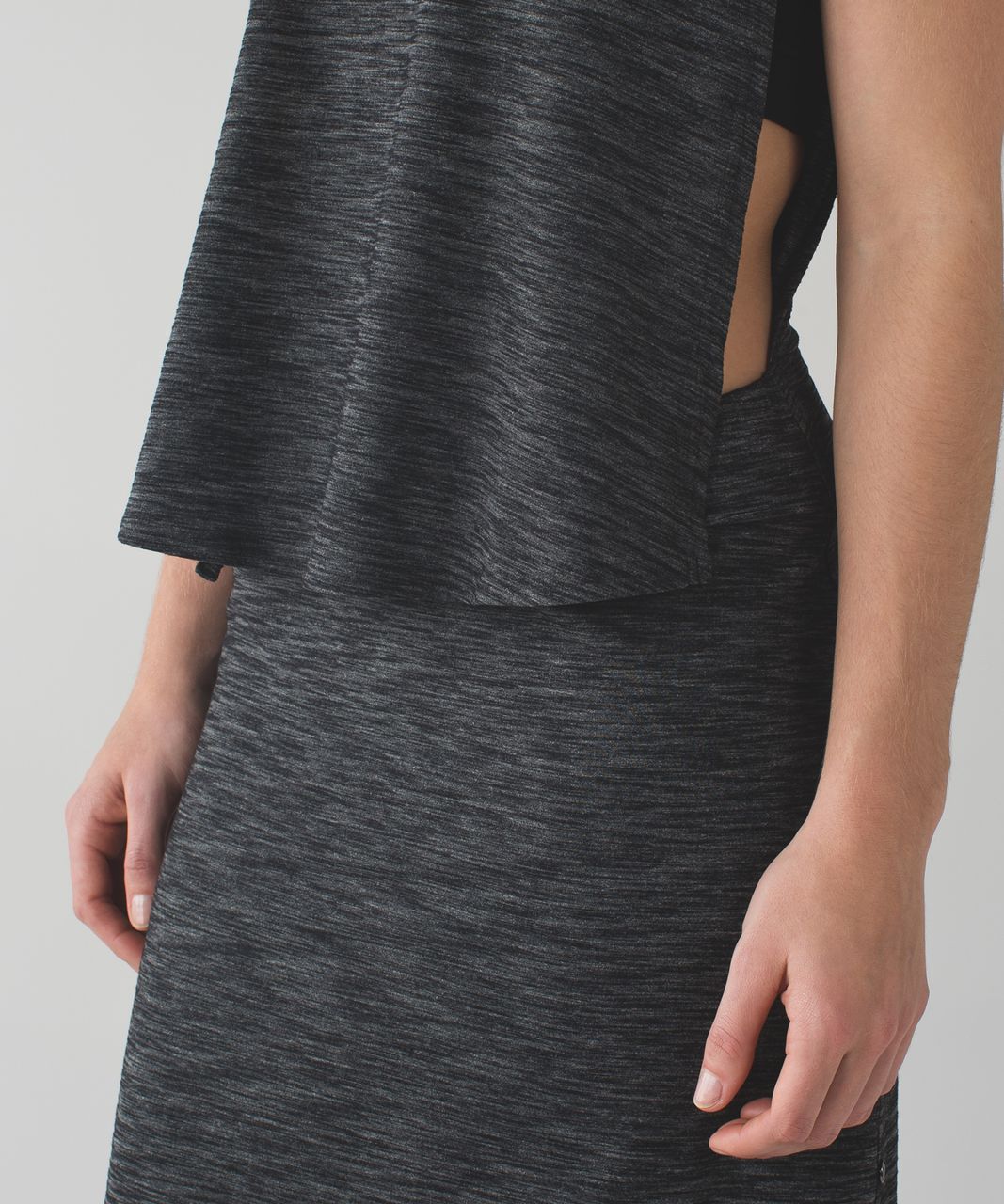 Lululemon Layer Up Dress - Heathered Black