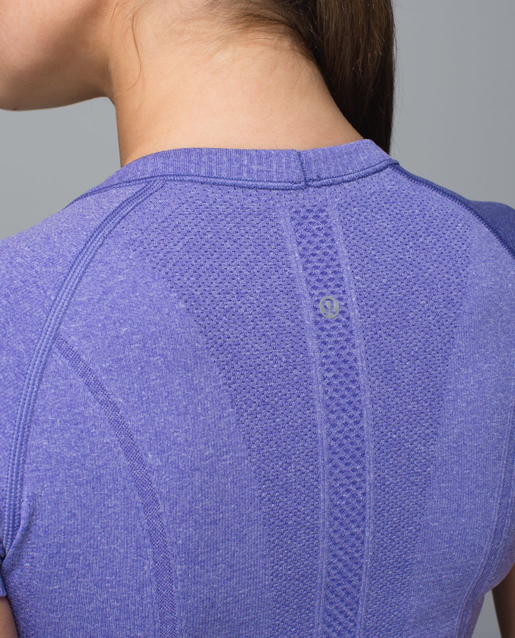 Lululemon Swiftly Tech Short Sleeve Scoop - Heathered Iris Flower