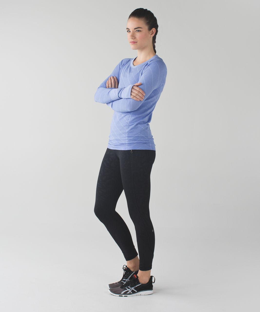 Lululemon Swiftly Tech Long Sleeve Crew - Heathered Lullaby (First Release)