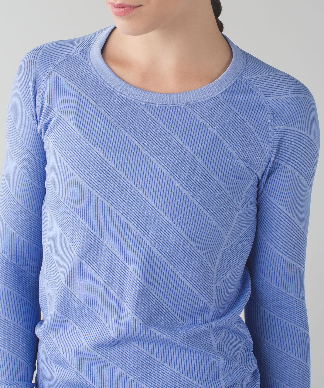 Lululemon Swiftly Tech Long Sleeve Crew - Heathered Lullaby (First Release)