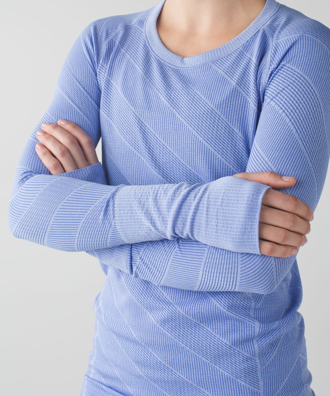 Lululemon Swiftly Tech Long Sleeve Crew - Heathered Lullaby (First Release)