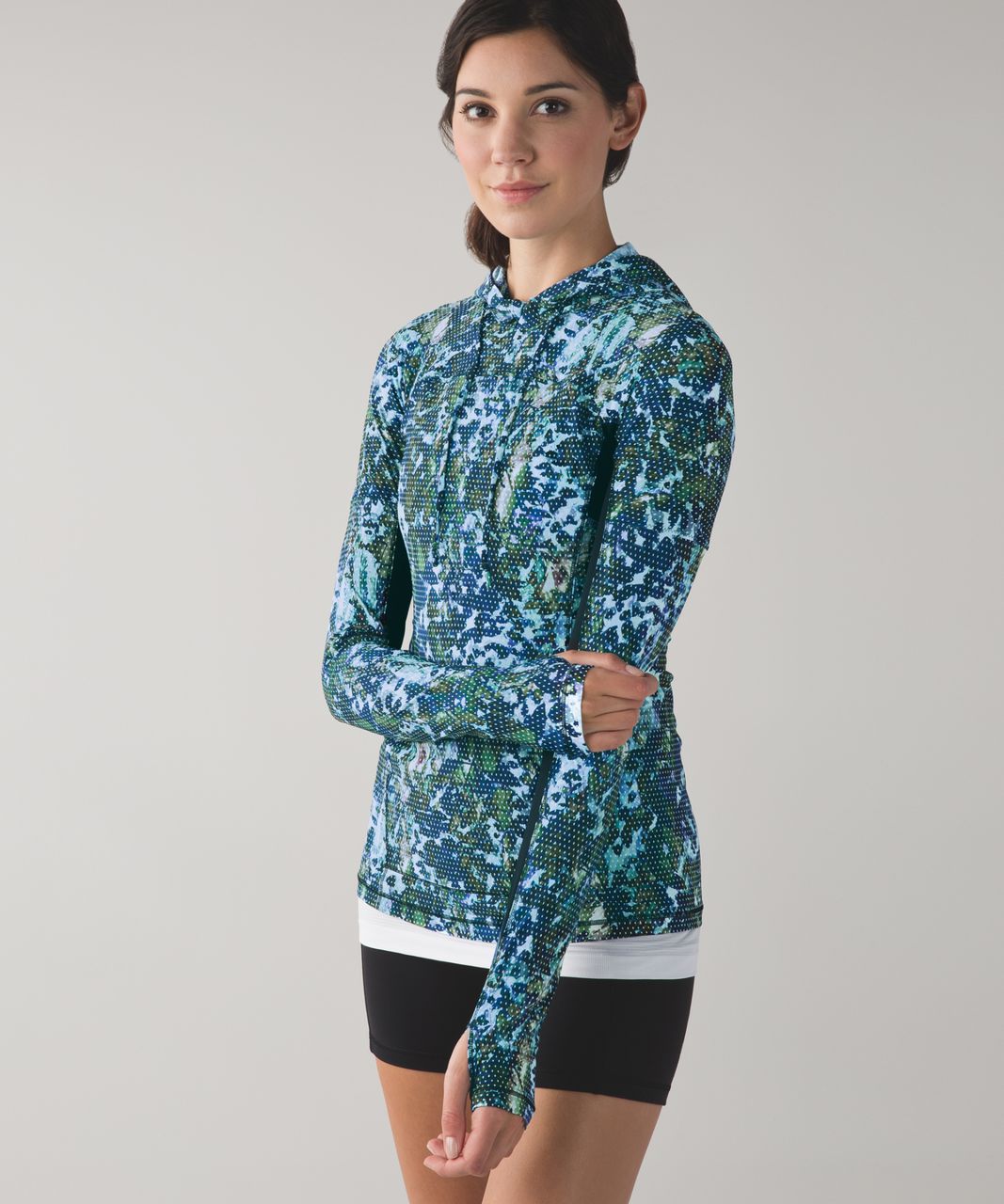 Lululemon Runbeam Hoodie - Floral Sport 