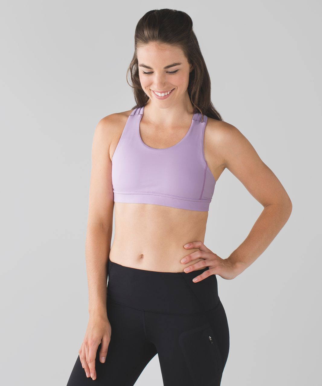 Size 6 Lululemon All Sport Bra - Purple 