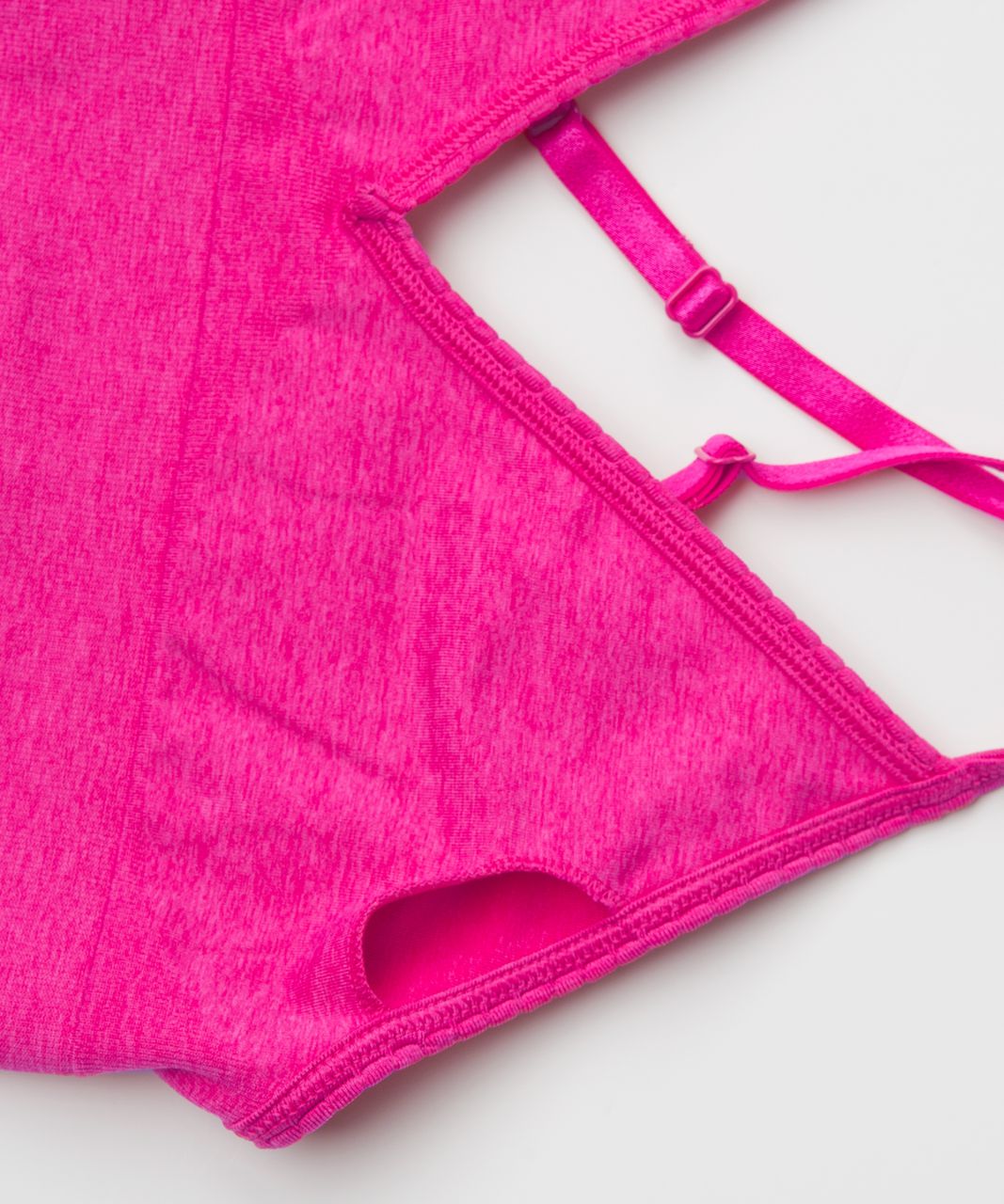 Lululemon Ebb To Street Bra - Heathered Jewelled Magenta