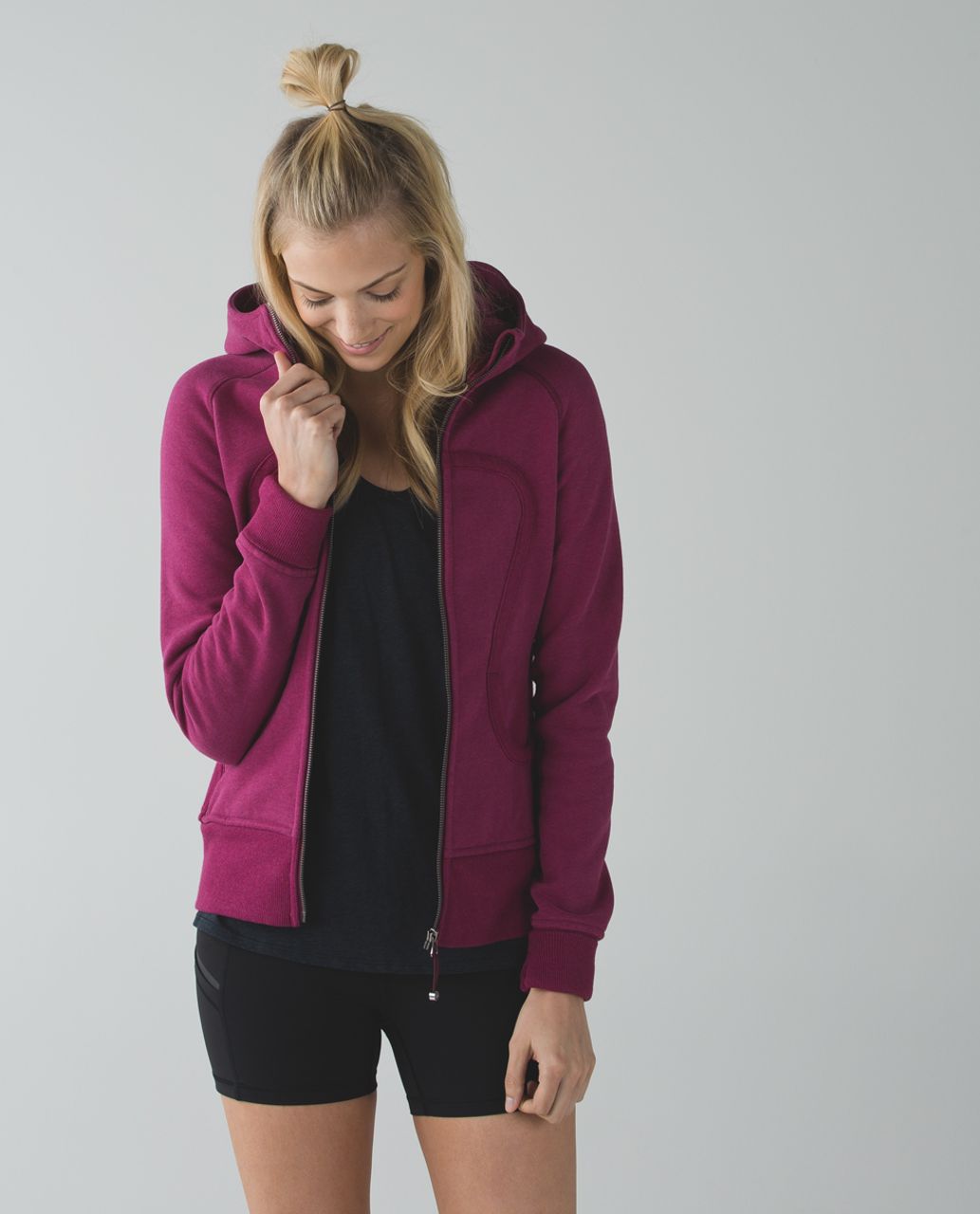 Lululemon Scuba Hoodie II - Heathered Dashing Purple - lulu fanatics