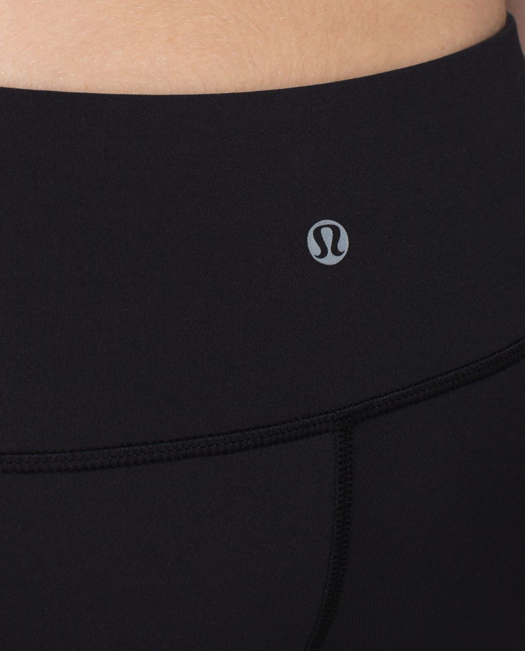 Lululemon Wunder Under Crop II *Full-On Luon - Black