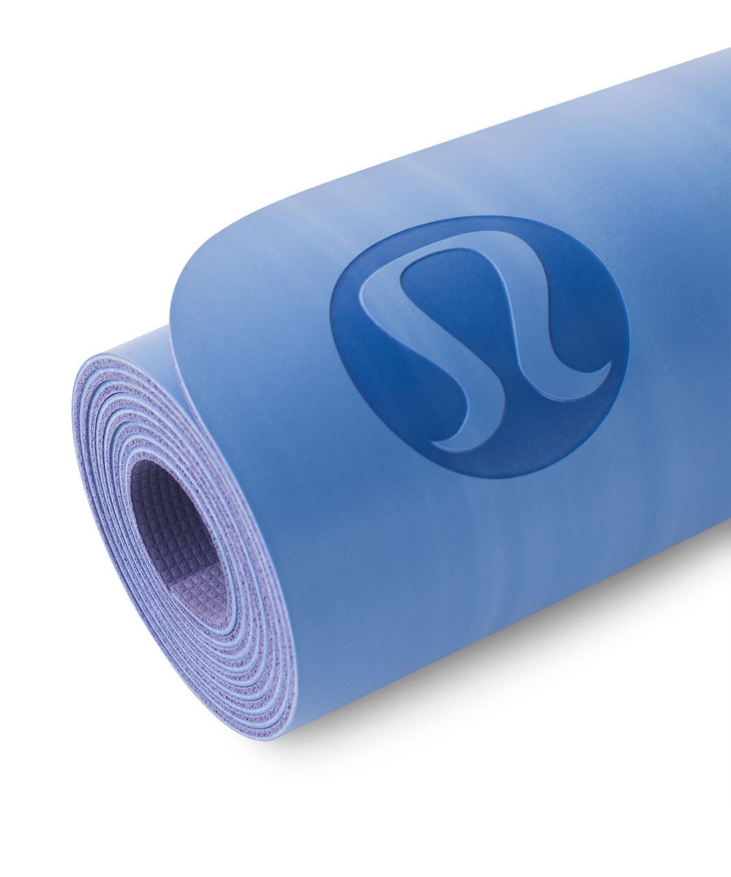 Lululemon The Reversible Mat 3mm - Lullaby / White / Iris Flower