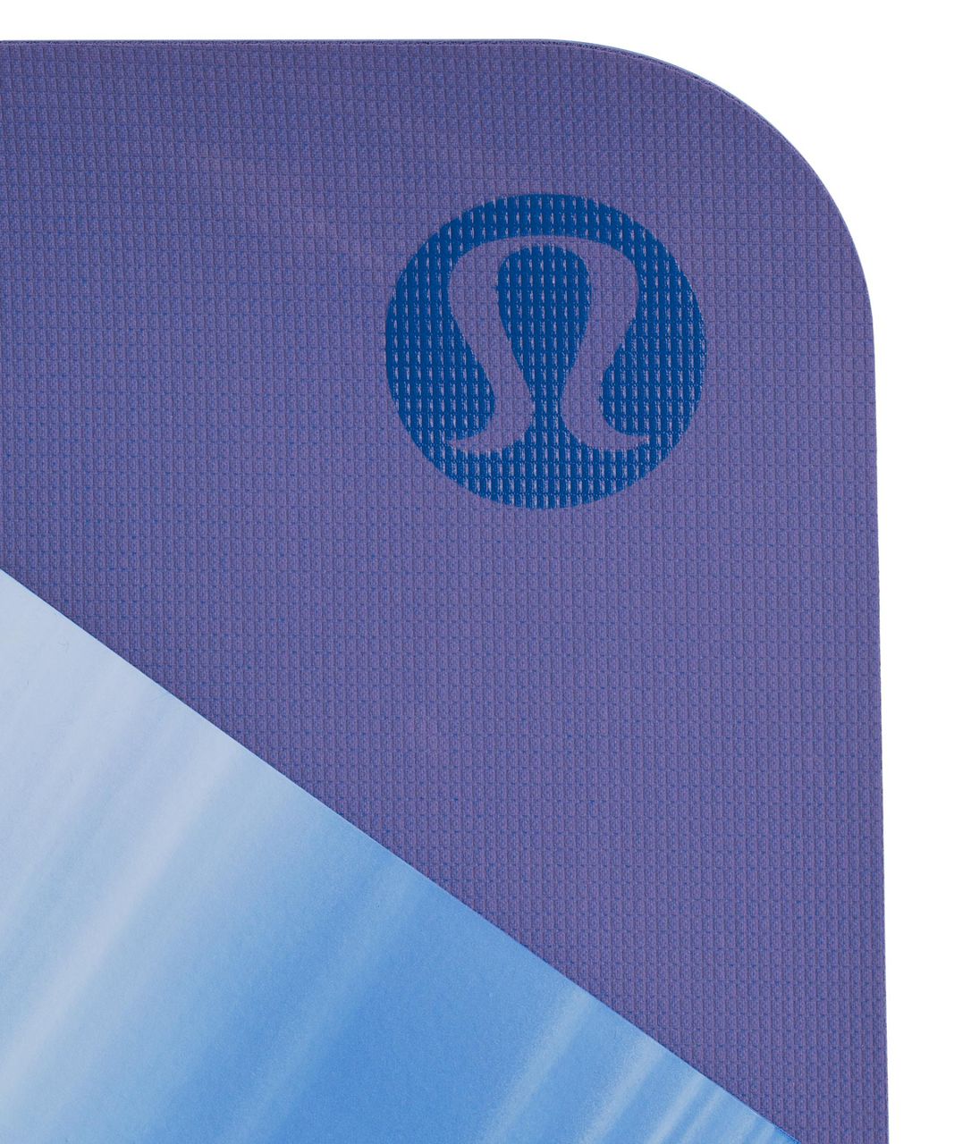 Lululemon The Reversible Mat 3mm - Lullaby / White / Iris Flower - lulu ...