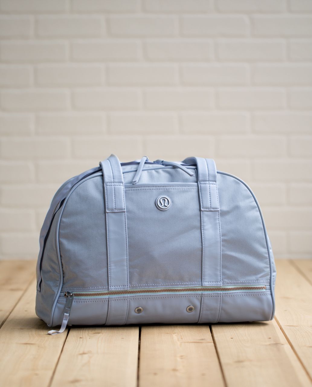 Lululemon Om For All Bag - Silver Fox / White