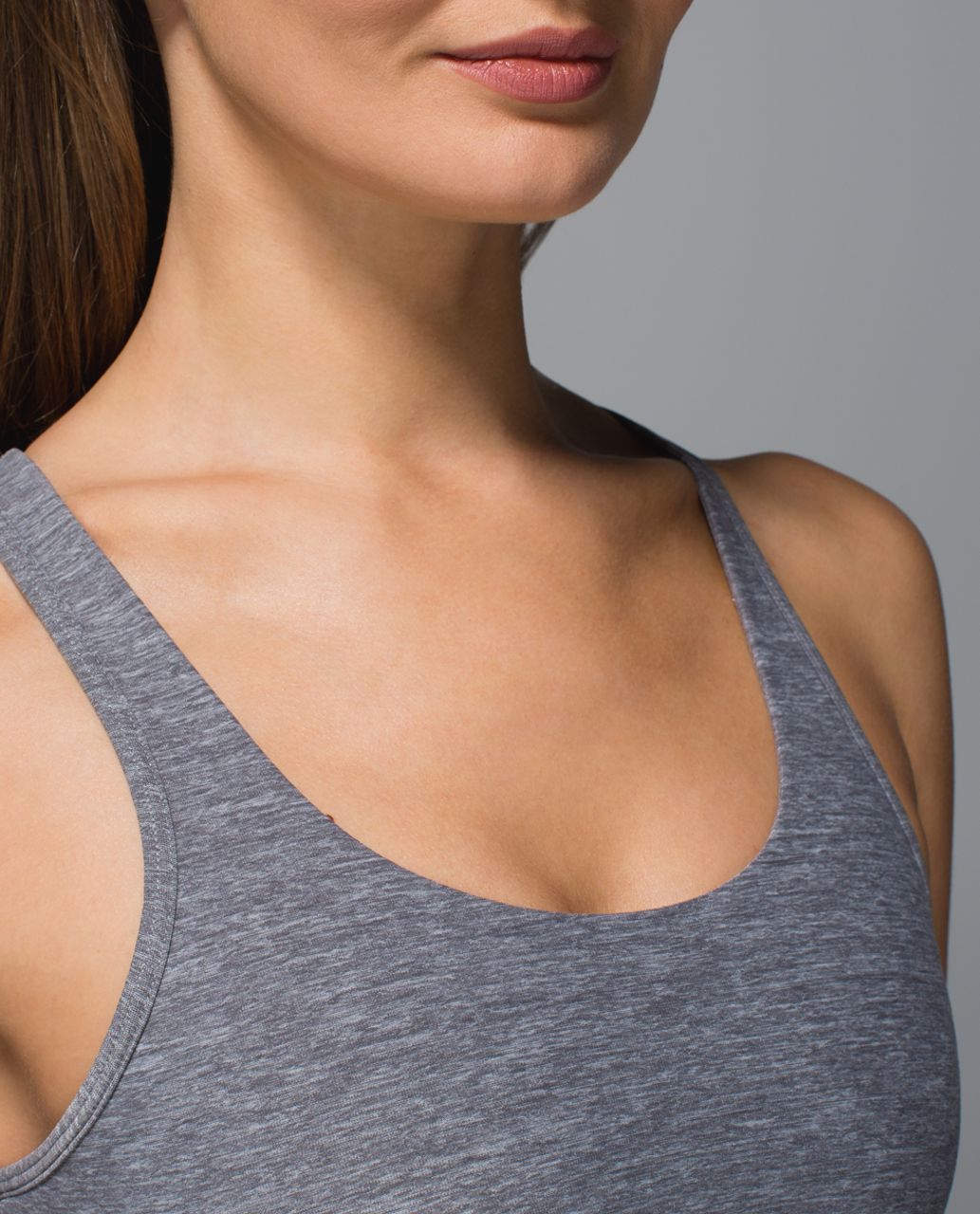 Lululemon Crossback Tank II - Heathered Slate