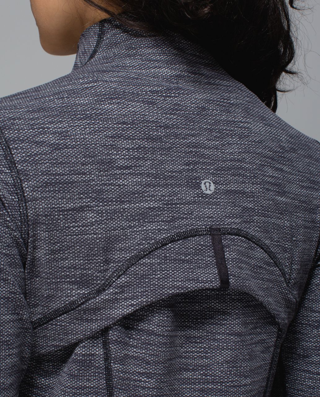 Lululemon Define Jacket - Diamond Jacquard Space Dye Black Slate - lulu ...