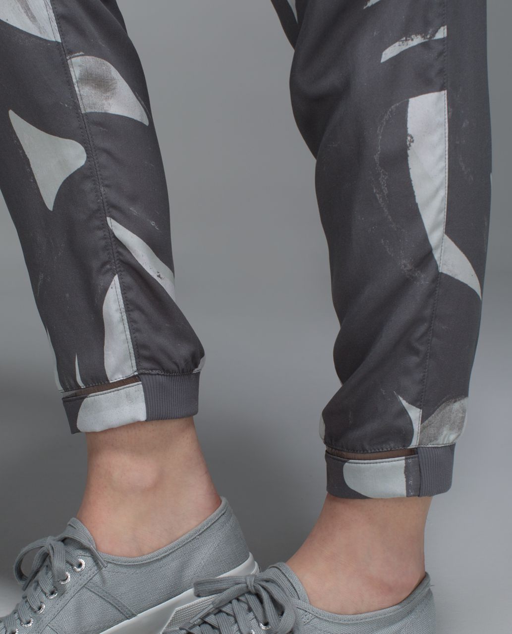 Lululemon City Jogger - Back Spin Stroke White Slate / Slate