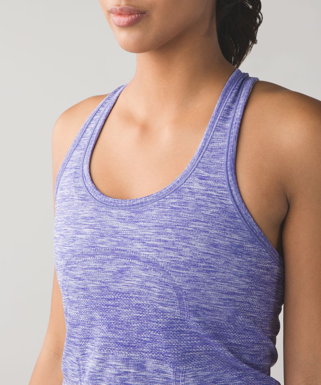 Lululemon Swiftly Tech Racerback - Heathered Iris Flower