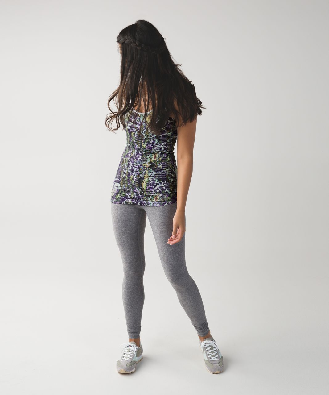 Lululemon Cool Racerback - Floral Sport White Multi / White