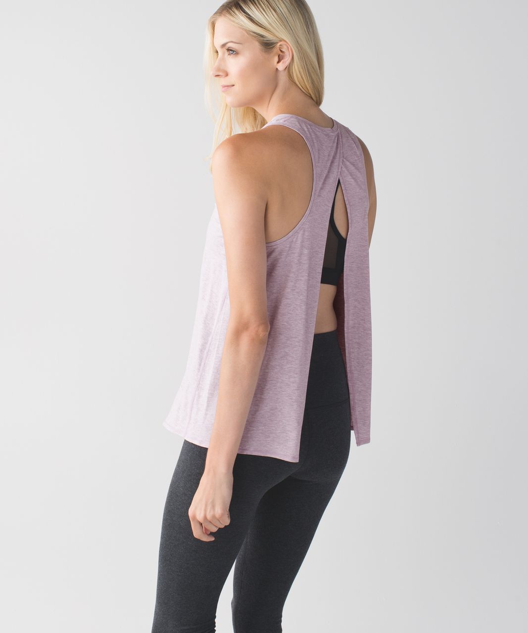 Lululemon All Tied Up Tank - Heathered Pretty Purple