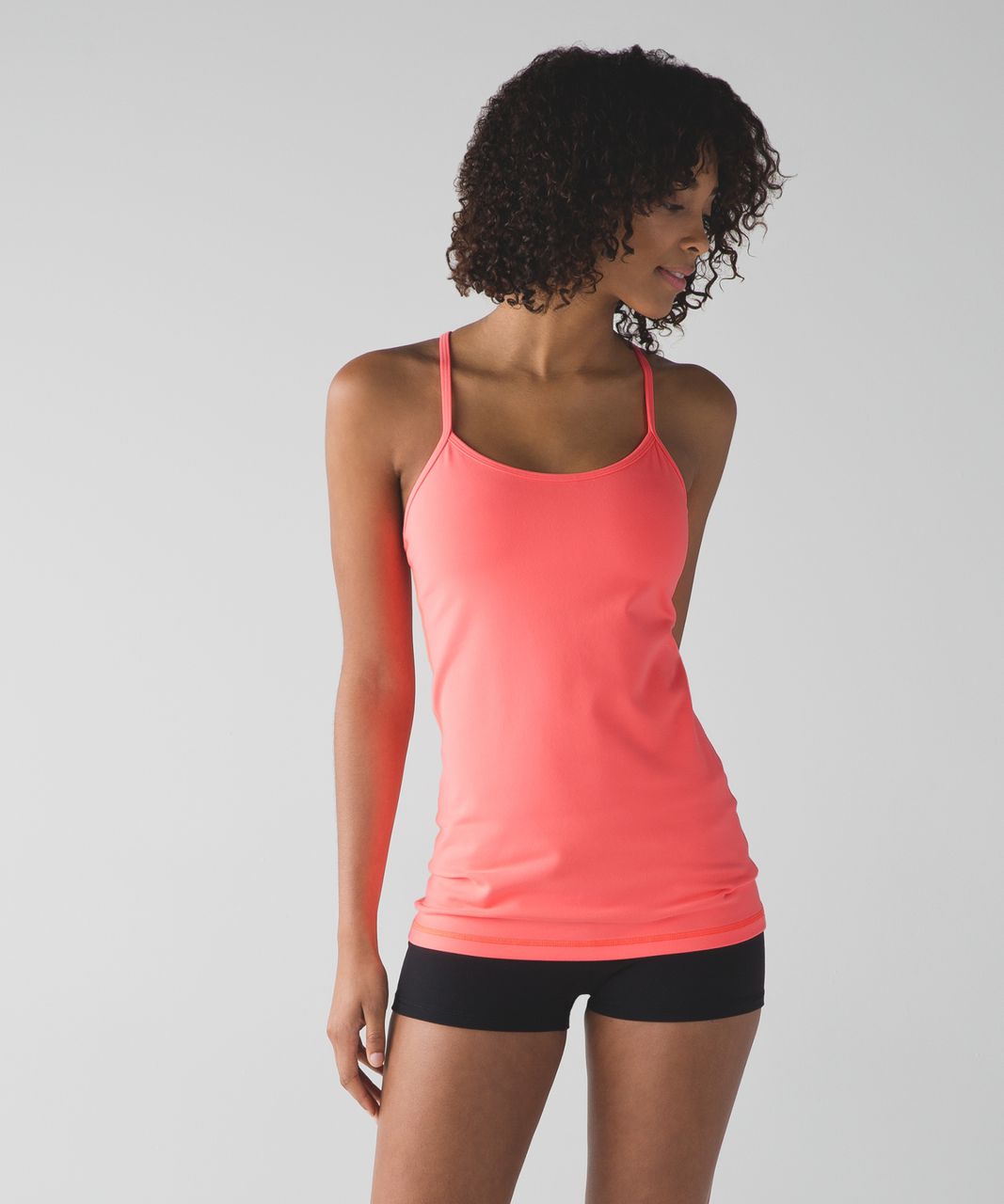 Lululemon Power Y Tank *Luon - Grapefruit