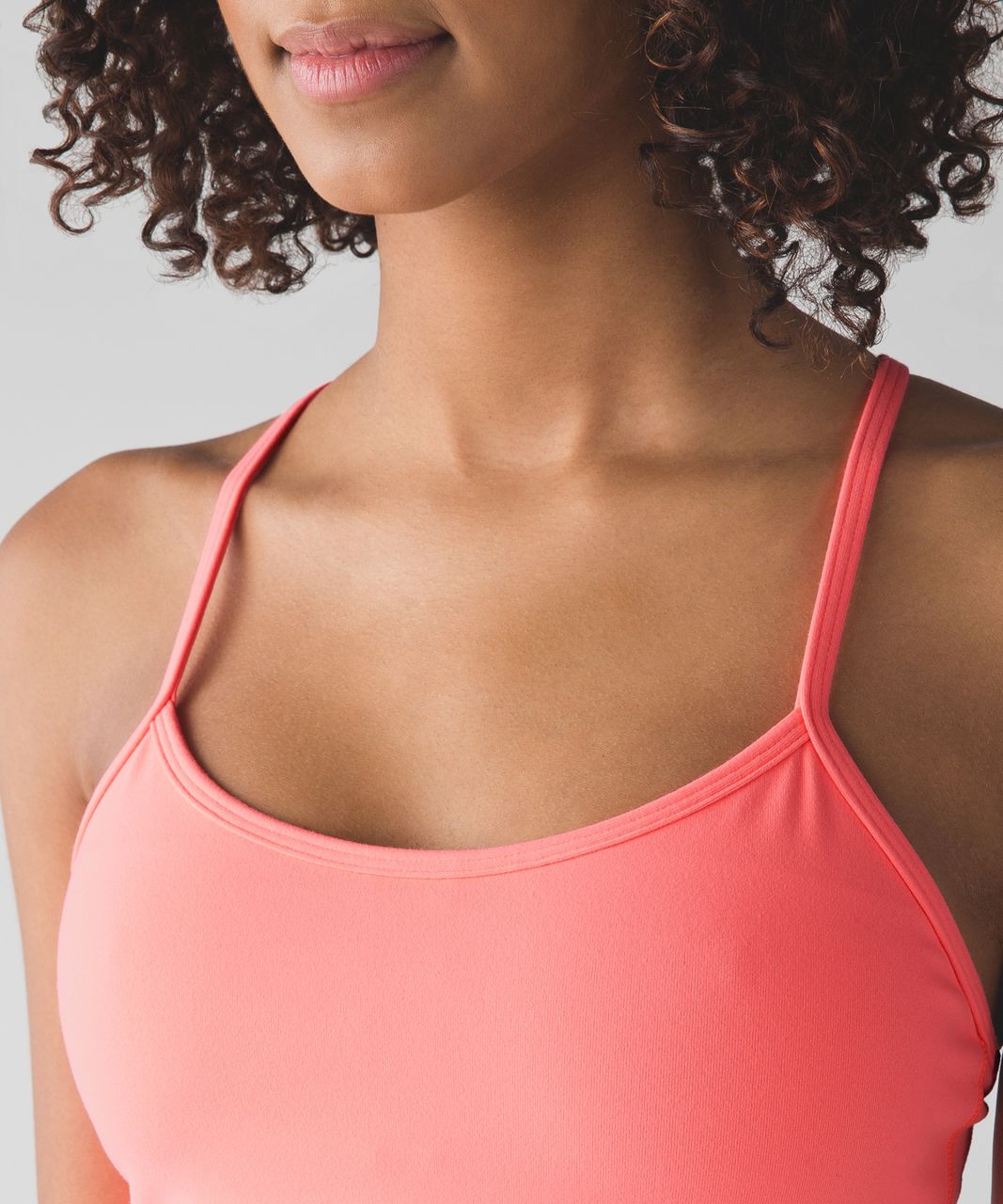 Lululemon Power Y Tank *Luon - Grapefruit