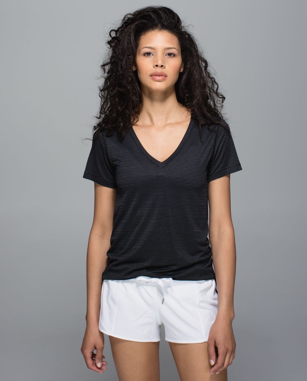 Lululemon What The Sport Tee *Mesh - Black