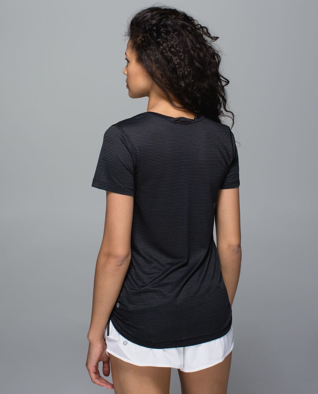 Lululemon What The Sport Tee *Mesh - Black