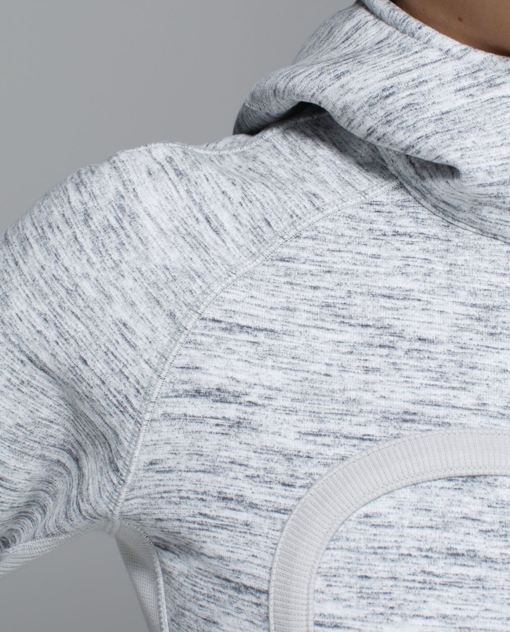 Lululemon Scuba Hoodie II - Mini Oki Heathered Print Silver Spoon Slate / Silver Spoon / Silver Spoon