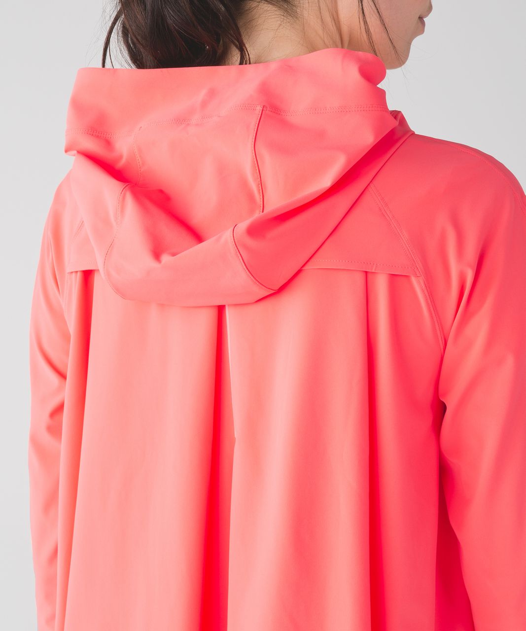 Lululemon Sun Showers Jacket - Grapefruit / White