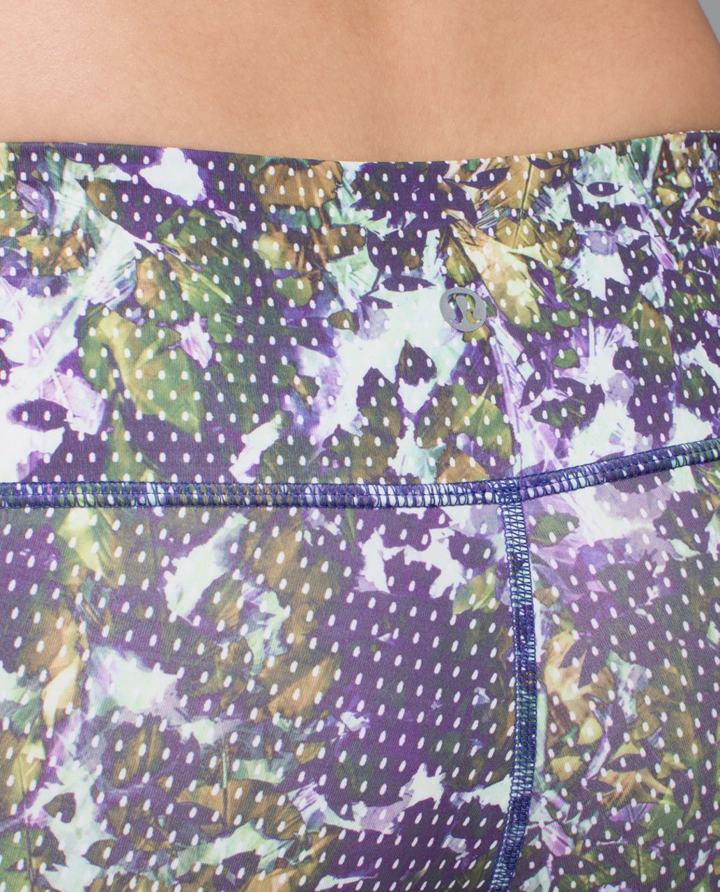 Lululemon Wunder Under Pant *Full-On Luxtreme - Floral Sport Backdrop Iris Flower Multi