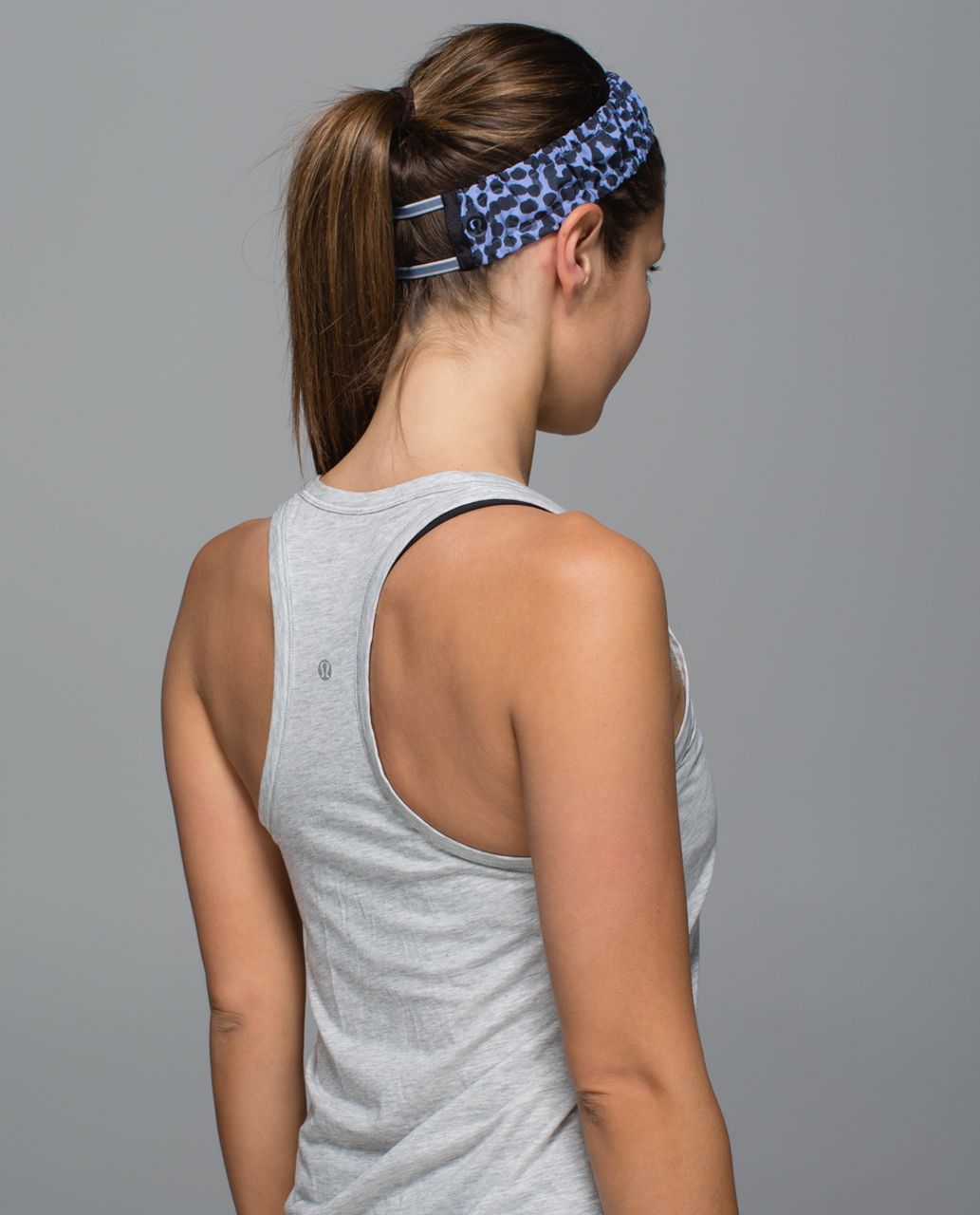 Lululemon Scrunch Or Not Headband - Ace Spot Lullaby Black