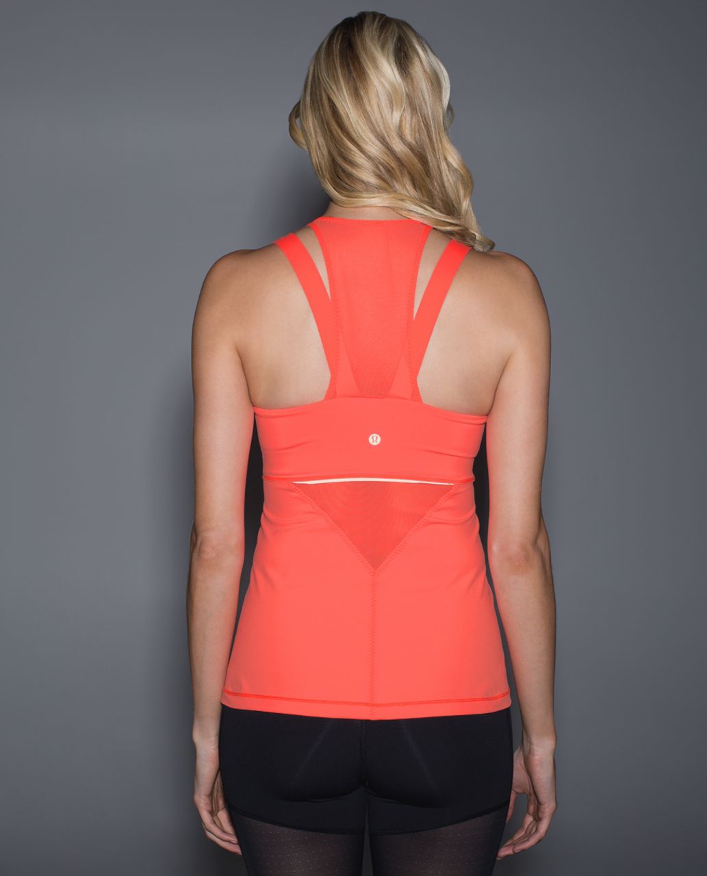 Lululemon Running In The City Tank - Grapefruit