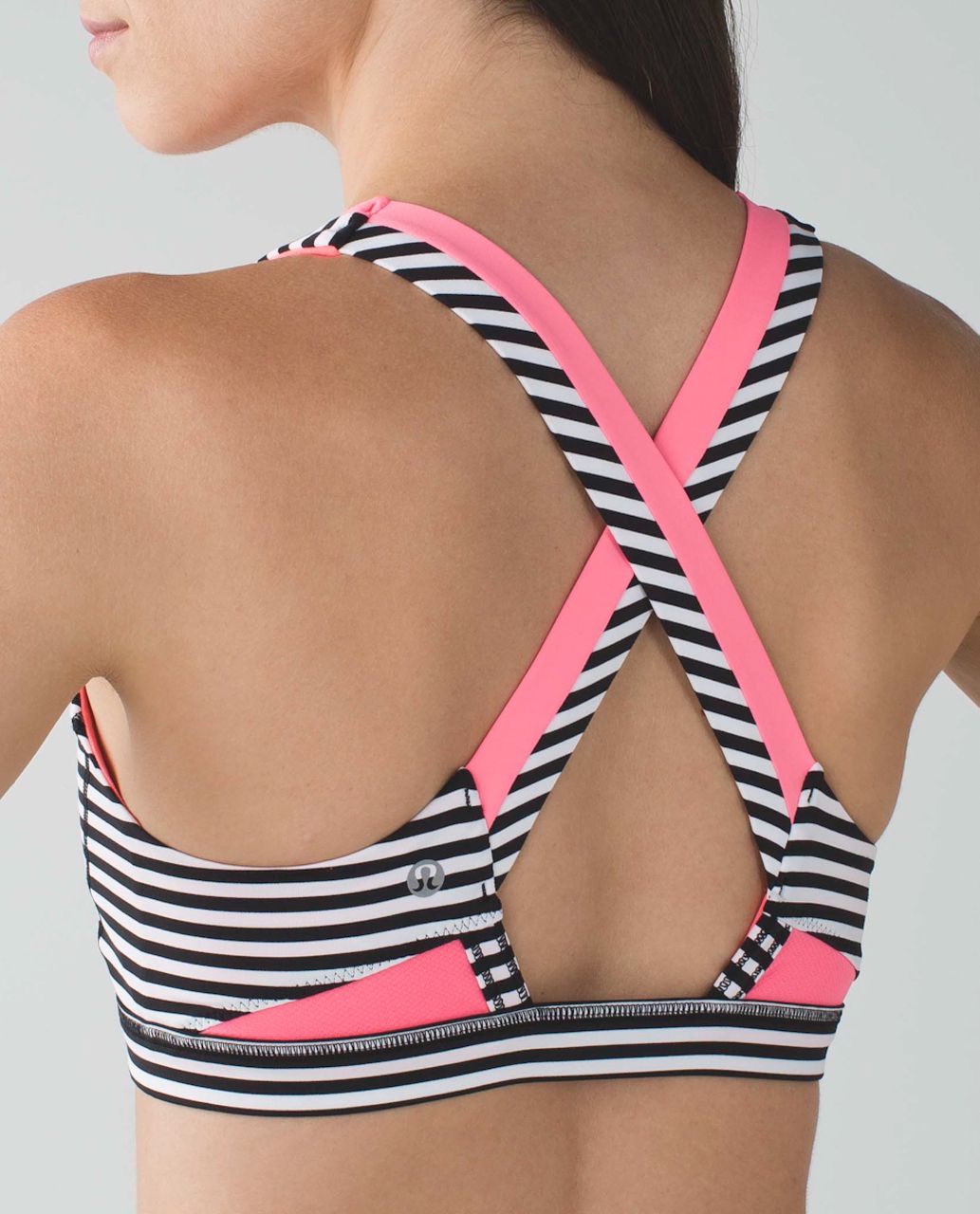 Lululemon In A Flash Bra II *Reflective - Black - lulu fanatics