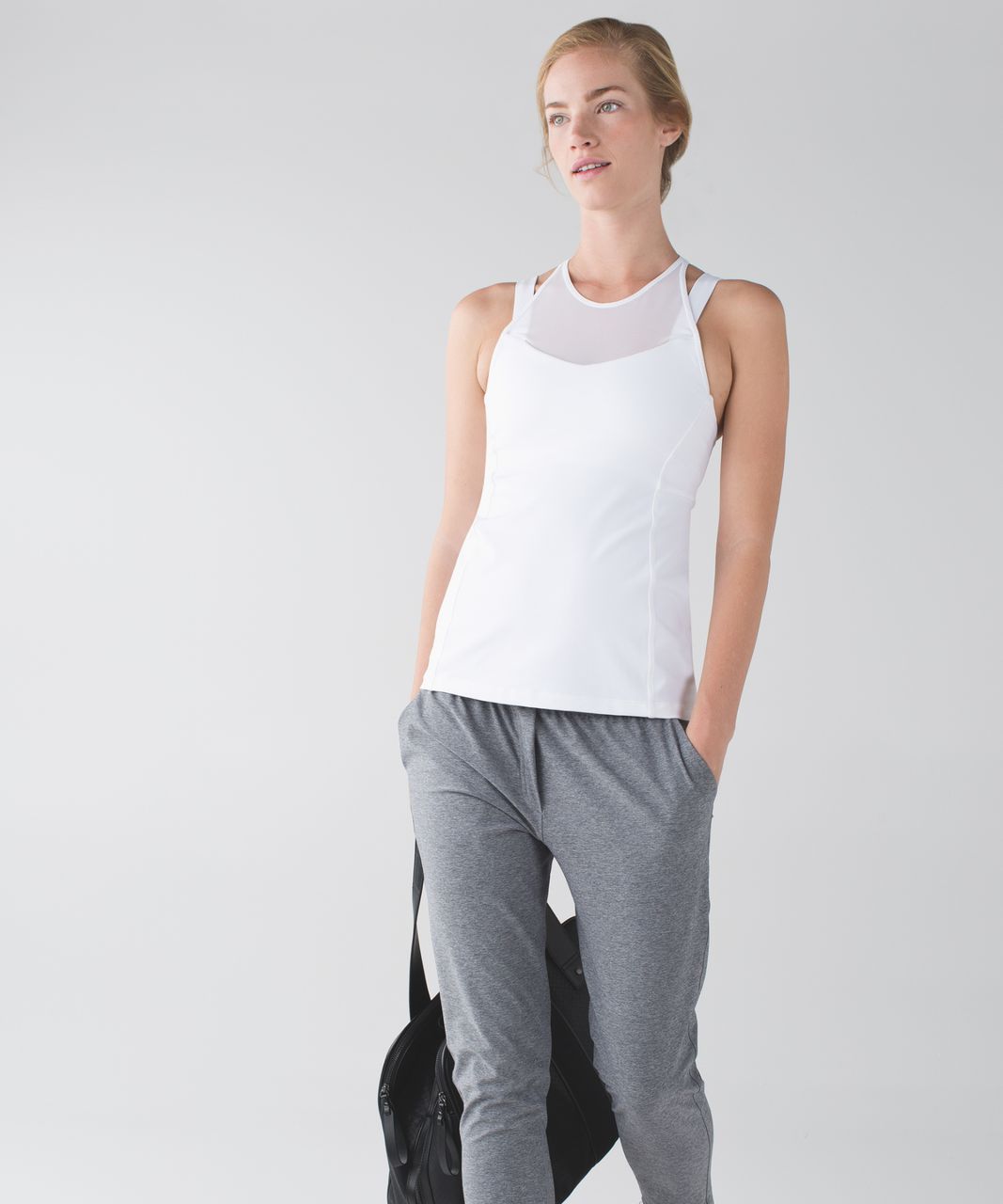 Lululemon Running In The City Tank - White