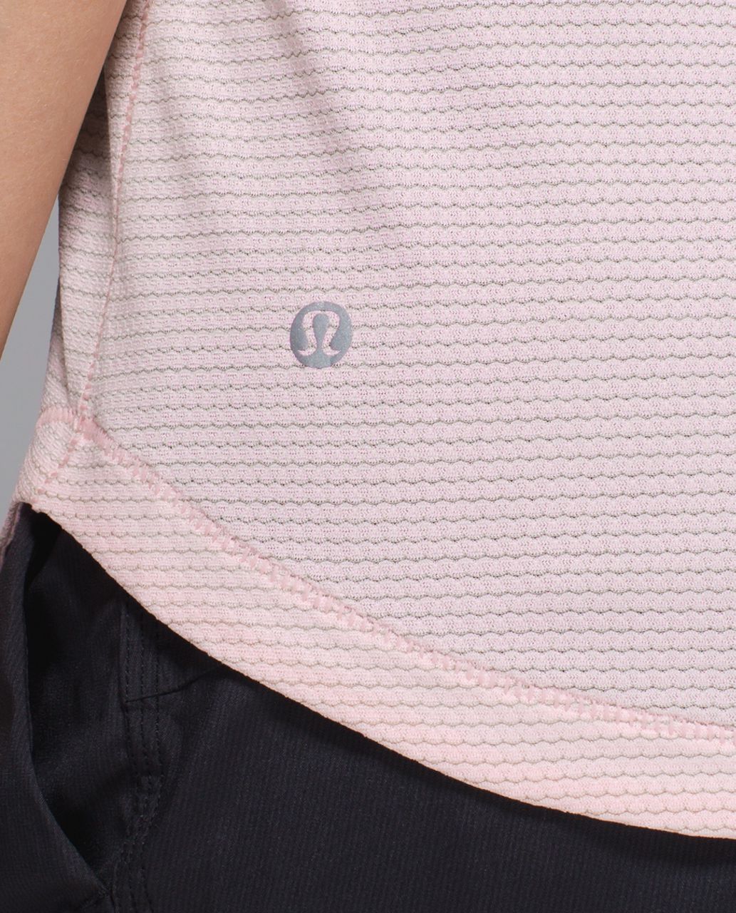 Lululemon What The Sport Tee *Mesh - Blush Quartz