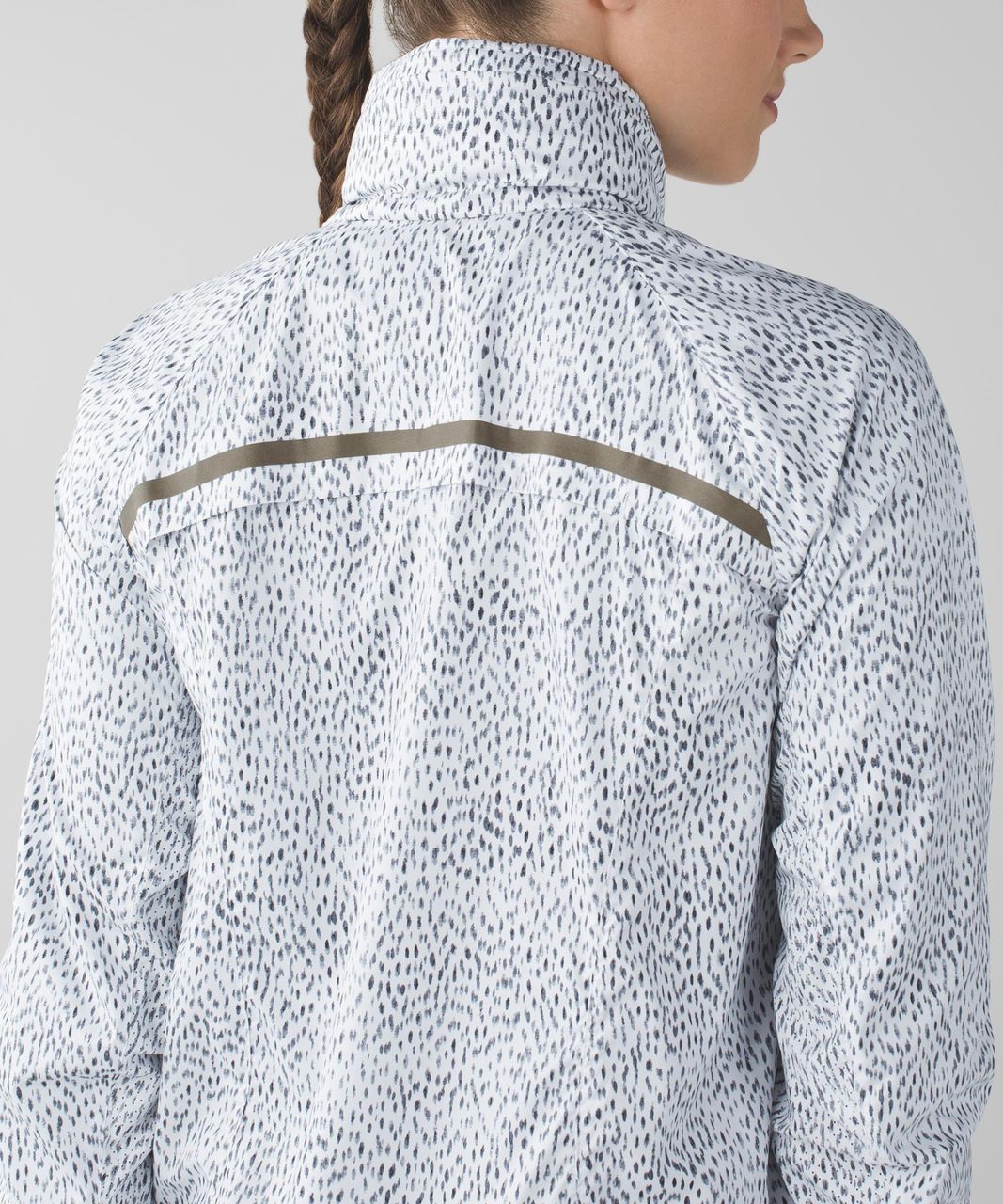 Lululemon Miss Misty Jacket II - Dottie Dash White Black