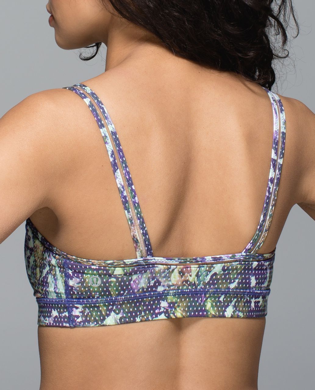 Lululemon Straight Up Bra - Floral Sport White Multi