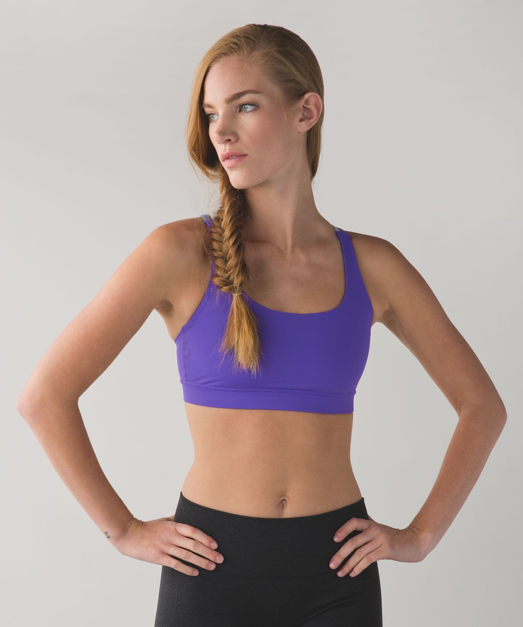 Lululemon Energy Bra - Iris Flower / Blue Denim / Silver Spoon - lulu  fanatics