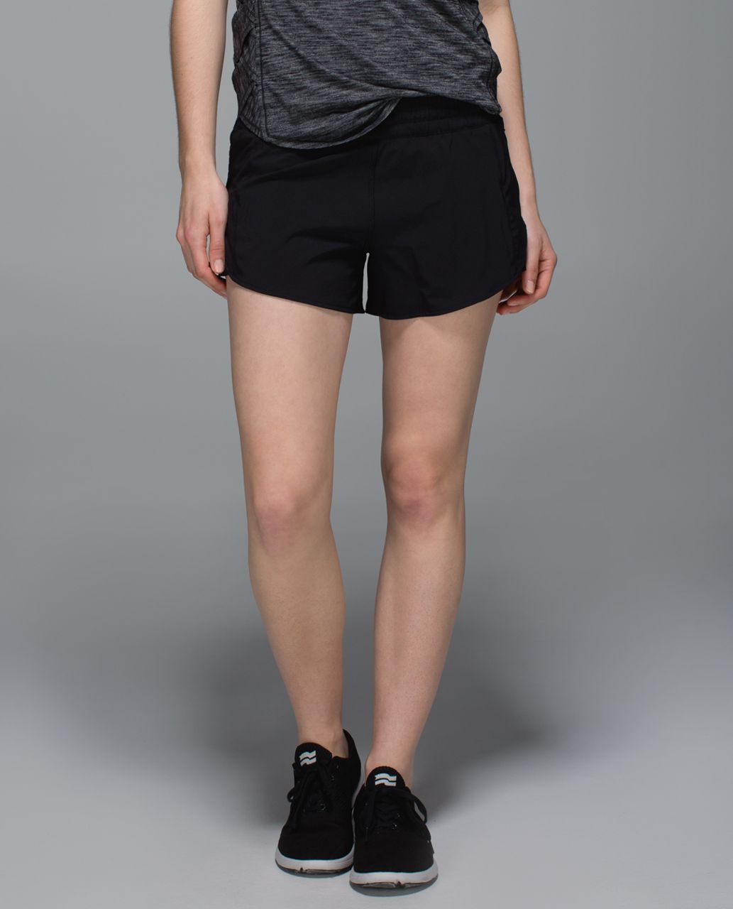 Lululemon Pleat To Street Short - Black - lulu fanatics