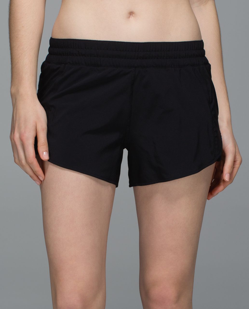 Lululemon Pleat To Street Short - Black - lulu fanatics